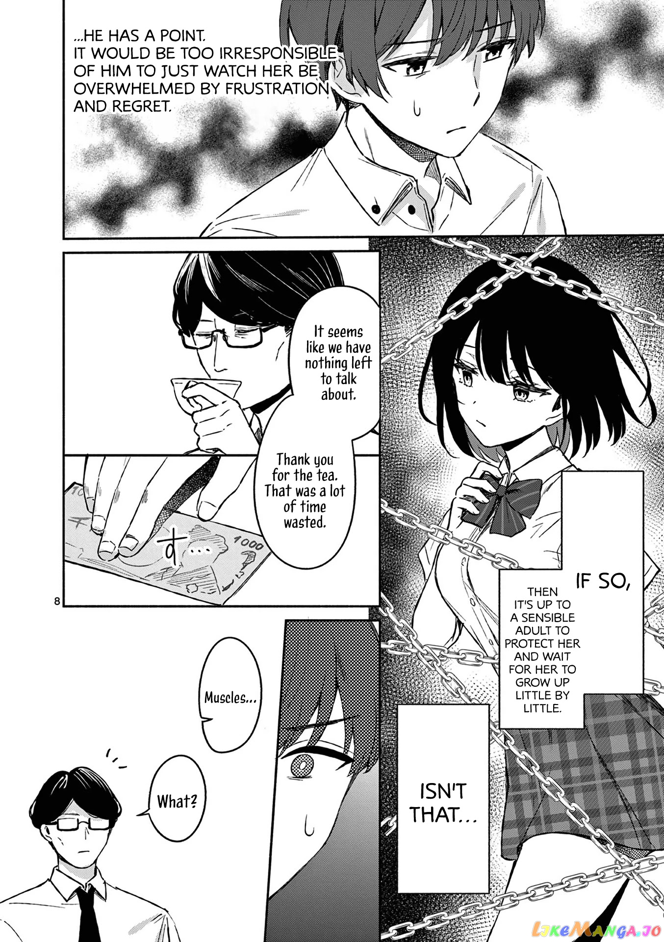 Shiotaiou no Sato-san ga Ore ni dake Amai chapter 18 - page 8