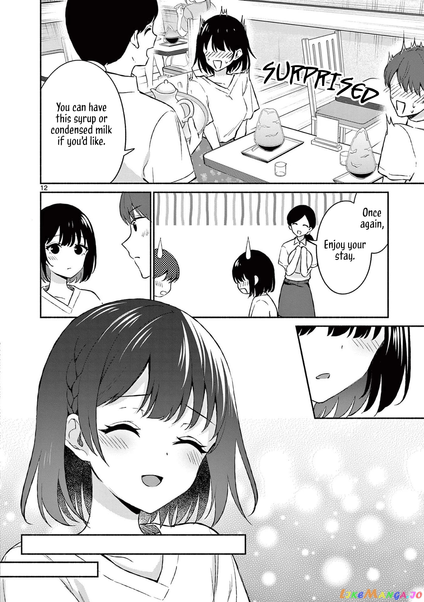 Shiotaiou no Sato-san ga Ore ni dake Amai chapter 20 - page 12