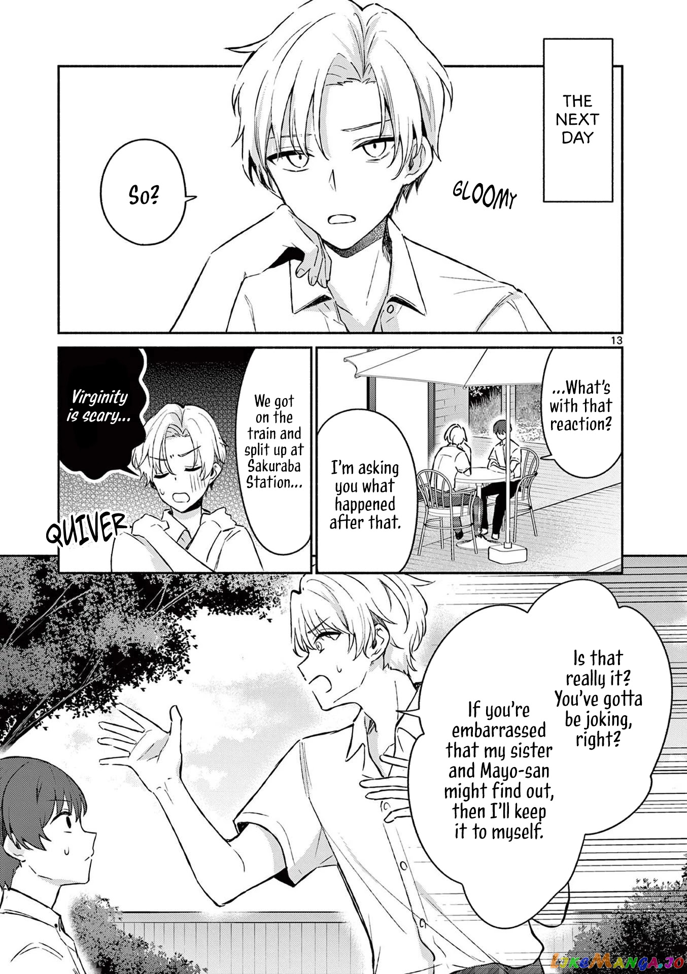 Shiotaiou no Sato-san ga Ore ni dake Amai chapter 20 - page 13