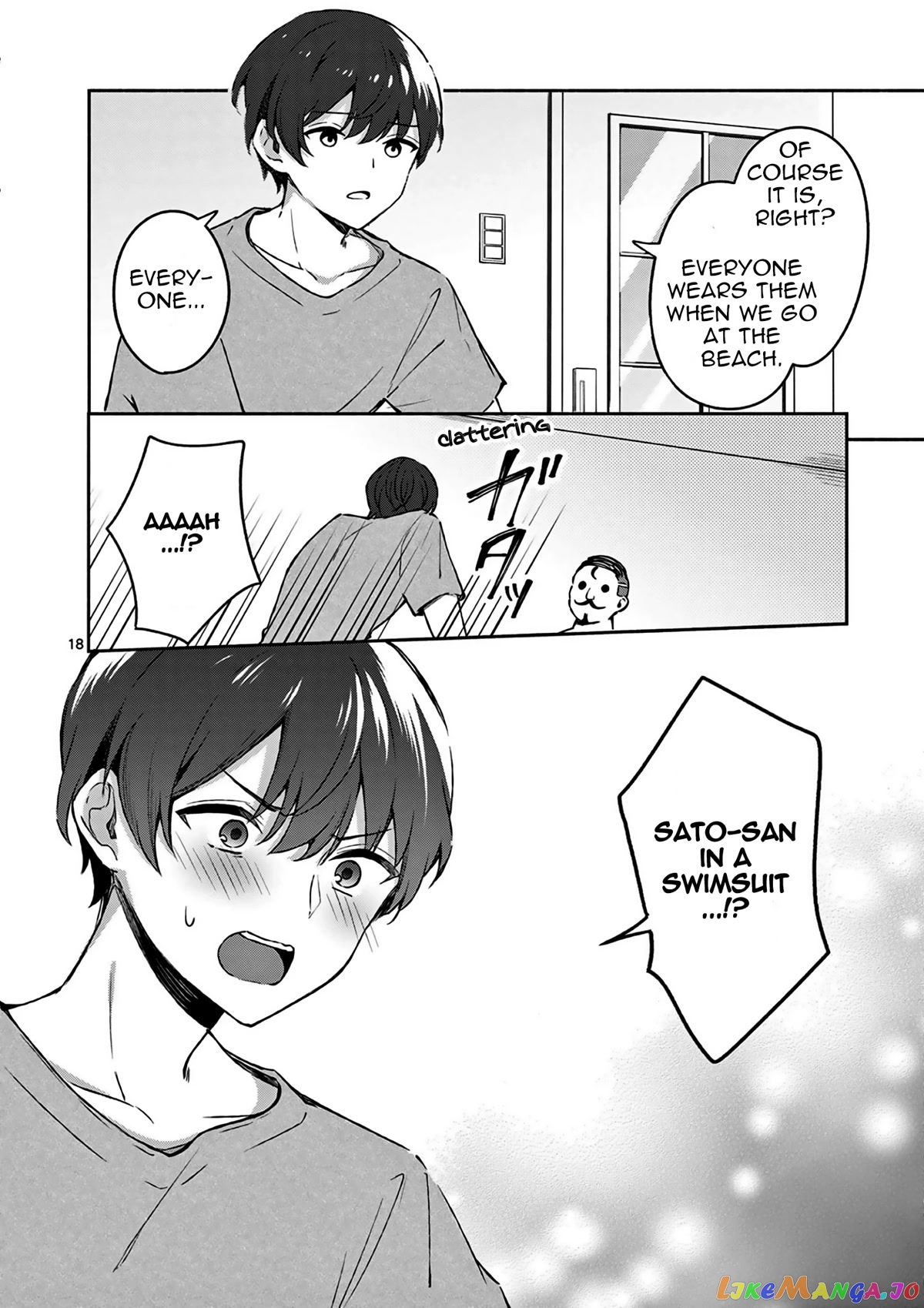 Shiotaiou no Sato-san ga Ore ni dake Amai chapter 23 - page 19