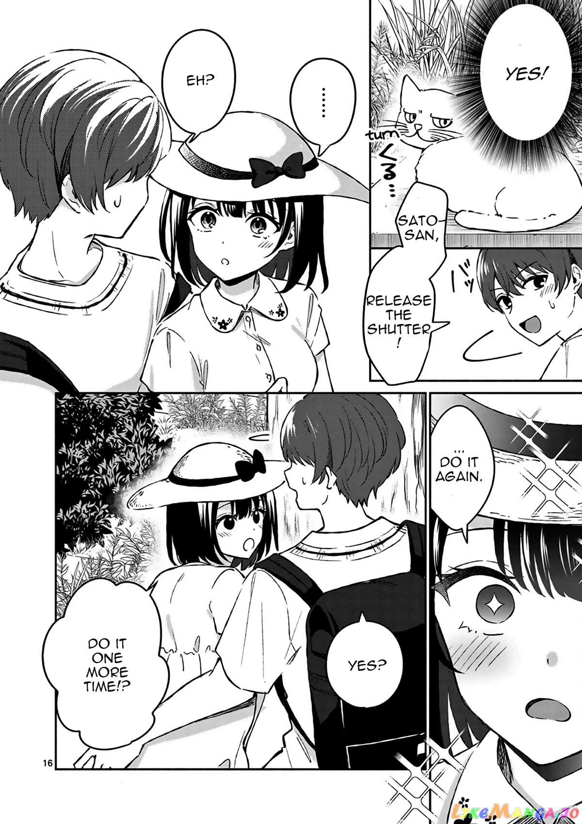 Shiotaiou no Sato-san ga Ore ni dake Amai chapter 24 - page 17