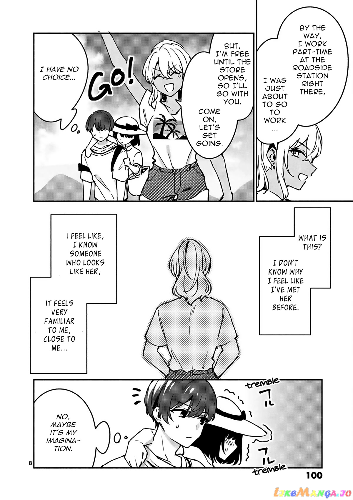 Shiotaiou no Sato-san ga Ore ni dake Amai chapter 25 - page 9
