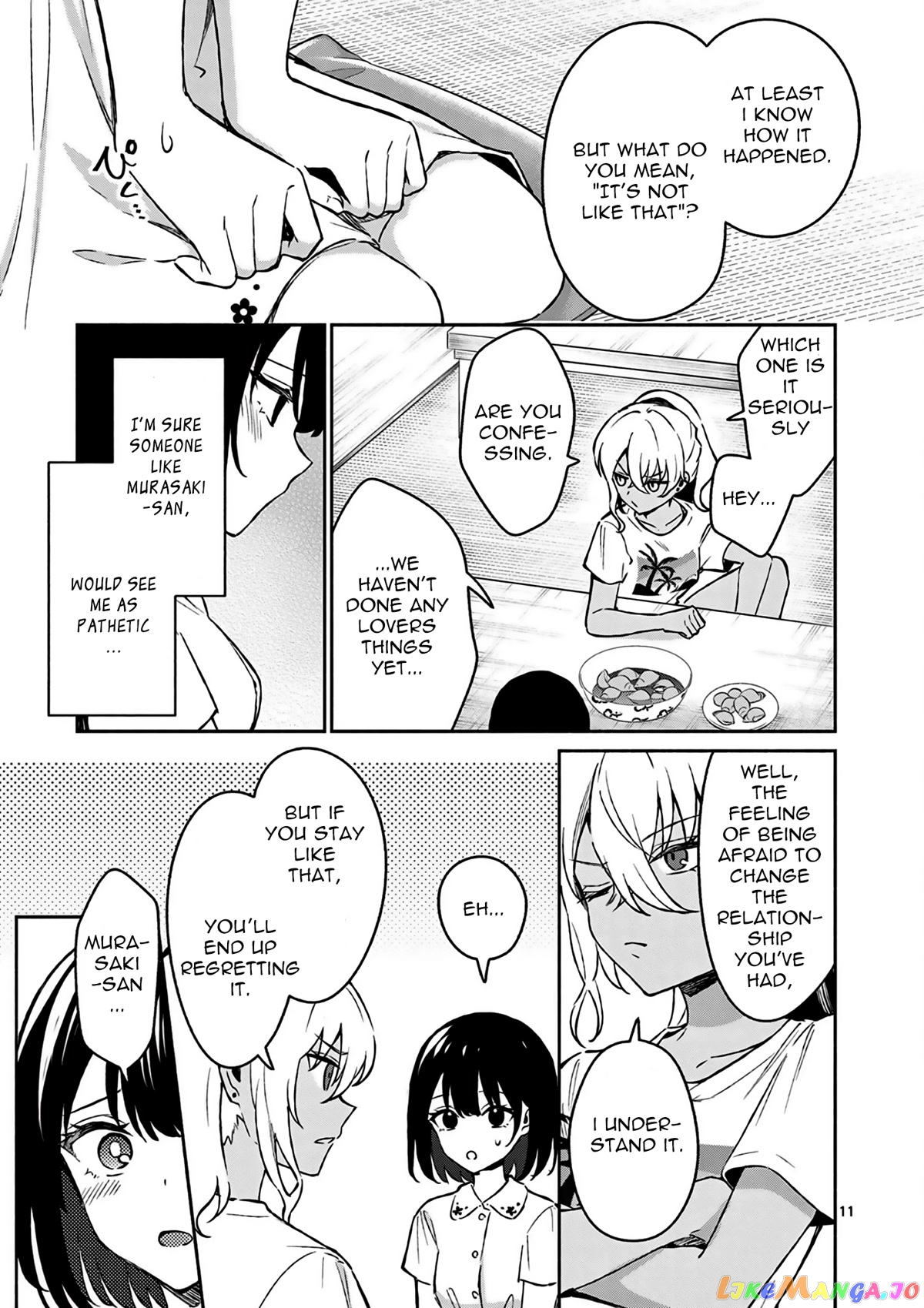 Shiotaiou no Sato-san ga Ore ni dake Amai chapter 26 - page 12
