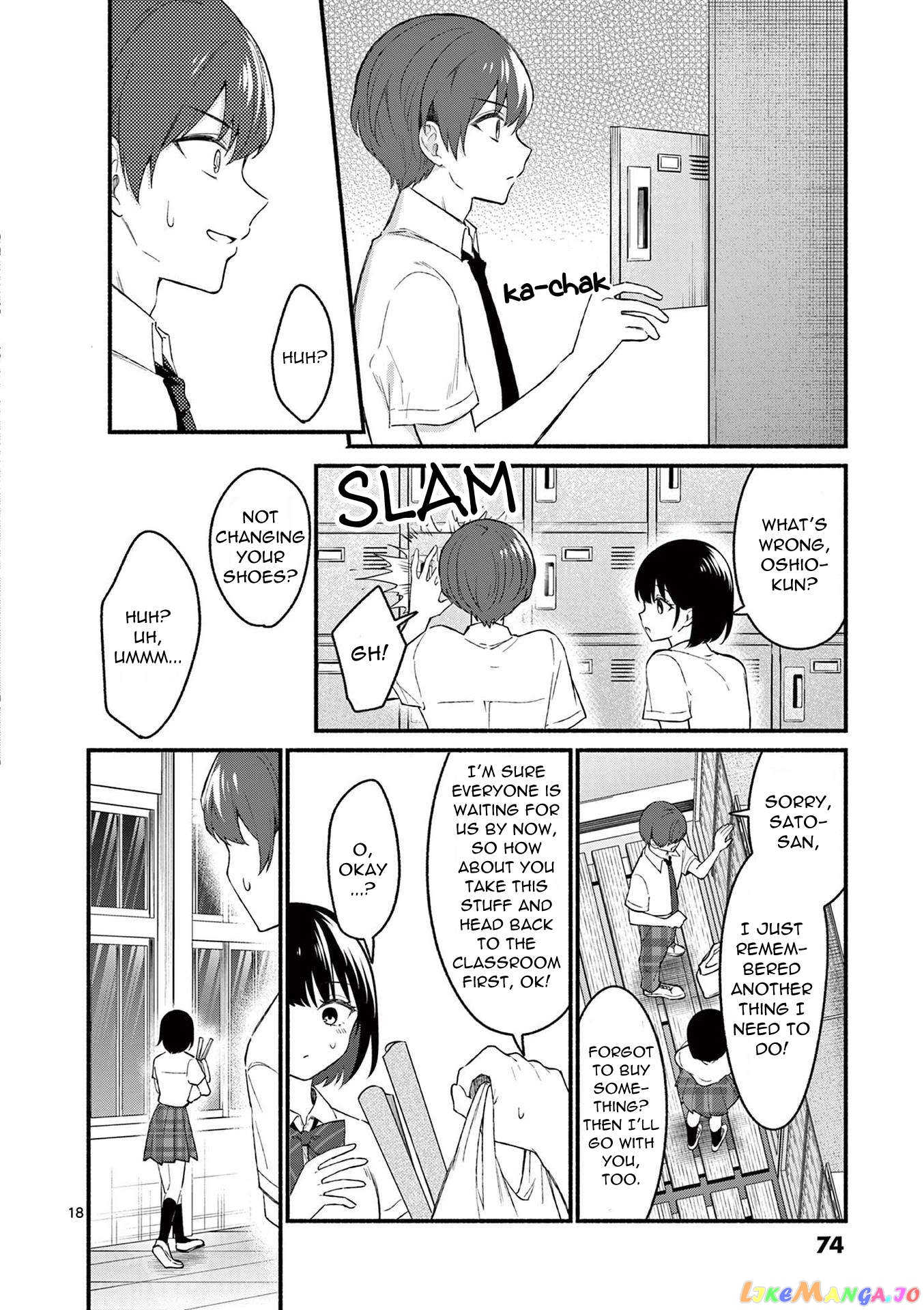 Shiotaiou no Sato-san ga Ore ni dake Amai Chapter 52 - page 18
