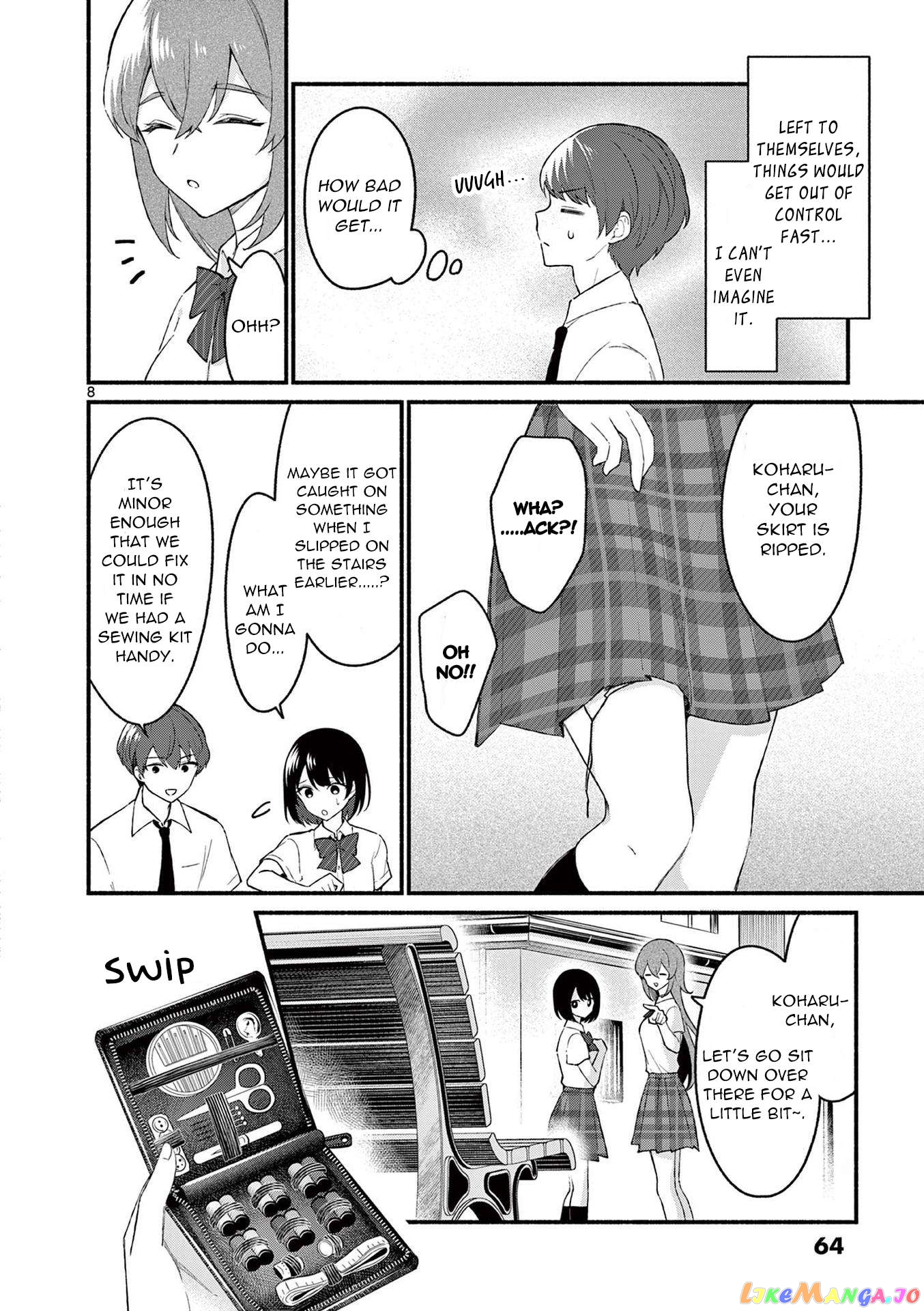 Shiotaiou no Sato-san ga Ore ni dake Amai Chapter 52 - page 8