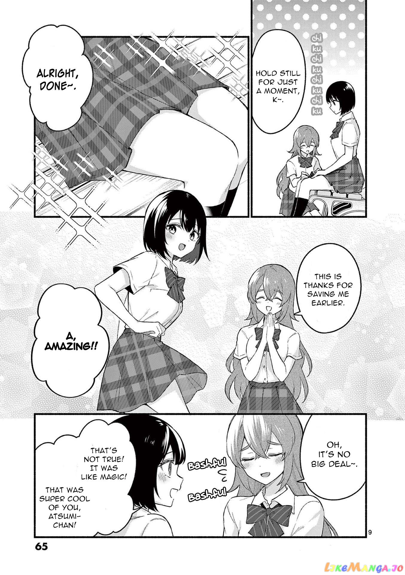 Shiotaiou no Sato-san ga Ore ni dake Amai Chapter 52 - page 9