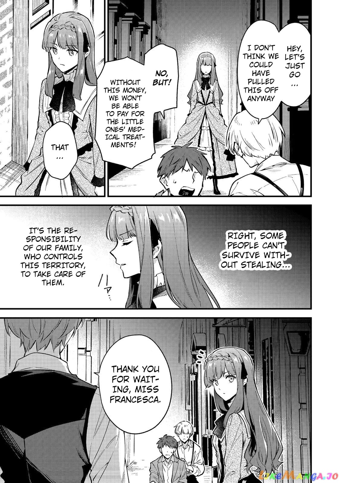 Akumana Akutou Ikka no Mana Musume, Tensei Saki mo Otome Game no Gokudou Reijou deshita chapter 1 - page 8