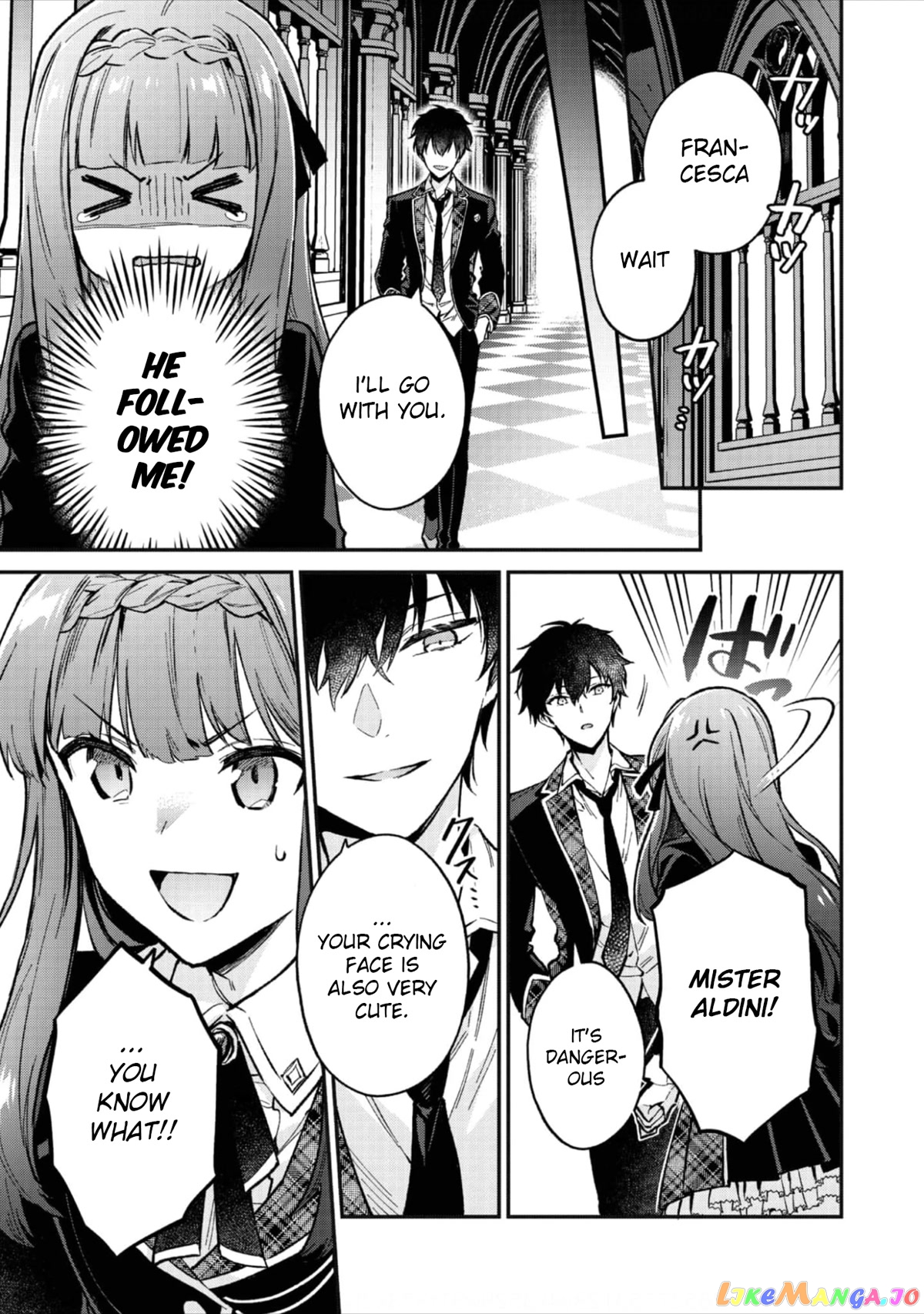 Akumana Akutou Ikka no Mana Musume, Tensei Saki mo Otome Game no Gokudou Reijou deshita chapter 3 - page 14