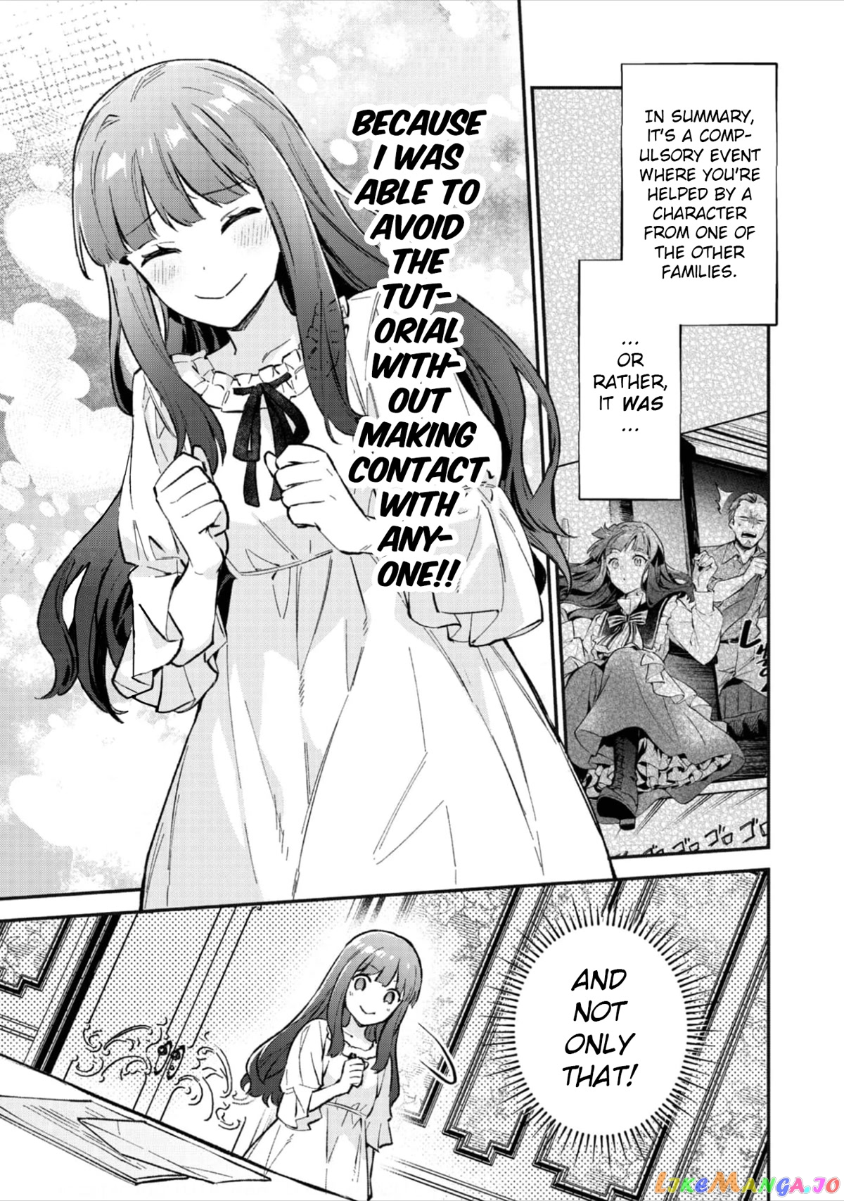 Akumana Akutou Ikka no Mana Musume, Tensei Saki mo Otome Game no Gokudou Reijou deshita chapter 3 - page 4