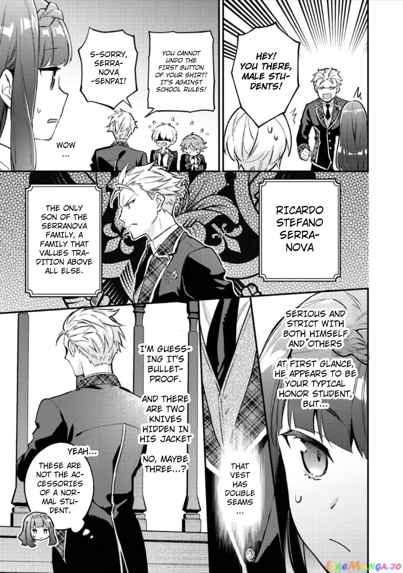 Akumana Akutou Ikka no Mana Musume, Tensei Saki mo Otome Game no Gokudou Reijou deshita chapter 6 - page 4