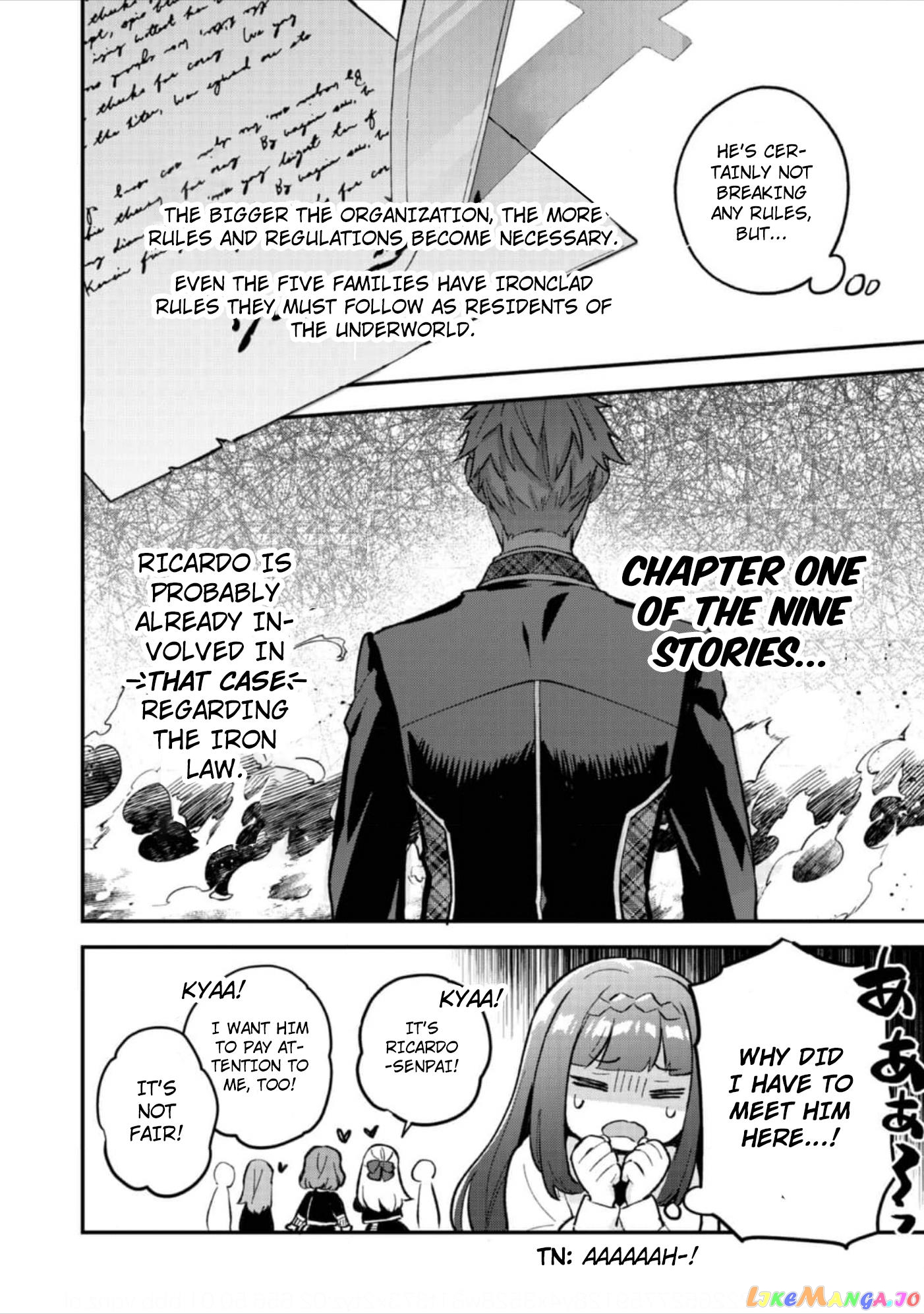 Akumana Akutou Ikka no Mana Musume, Tensei Saki mo Otome Game no Gokudou Reijou deshita chapter 6 - page 5