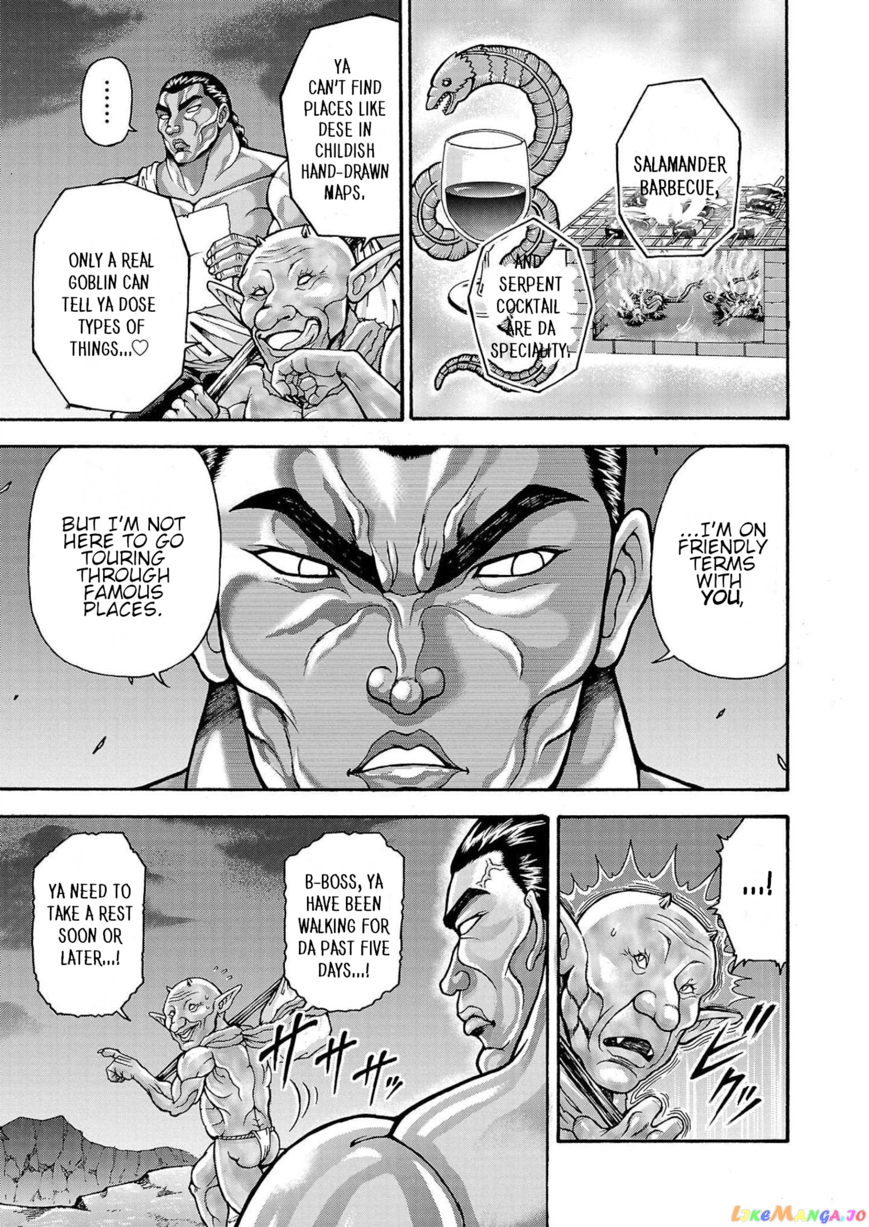 Baki Gaiden – Retsu Kaioh Isekai Tensei Shitemo Ikkō Kamawan! chapter 32 - page 3