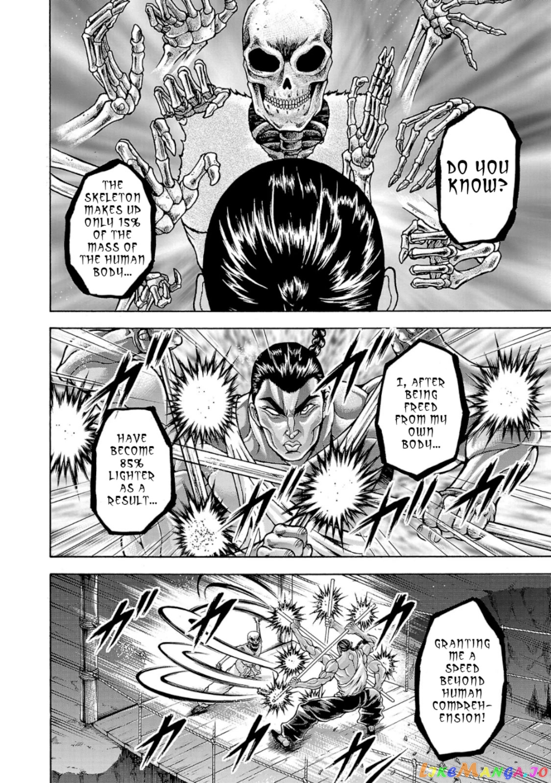 Baki Gaiden – Retsu Kaioh Isekai Tensei Shitemo Ikkō Kamawan! chapter 33 - page 12