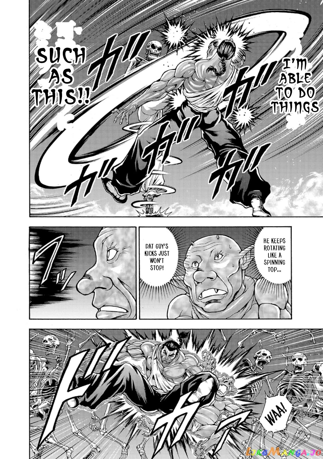Baki Gaiden – Retsu Kaioh Isekai Tensei Shitemo Ikkō Kamawan! chapter 34 - page 12