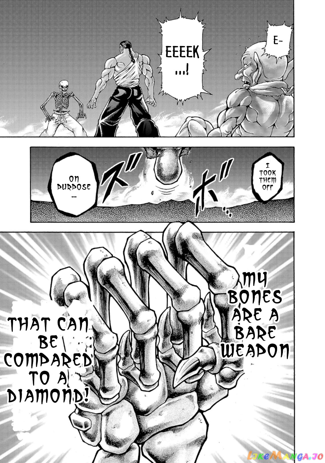 Baki Gaiden – Retsu Kaioh Isekai Tensei Shitemo Ikkō Kamawan! chapter 34 - page 18
