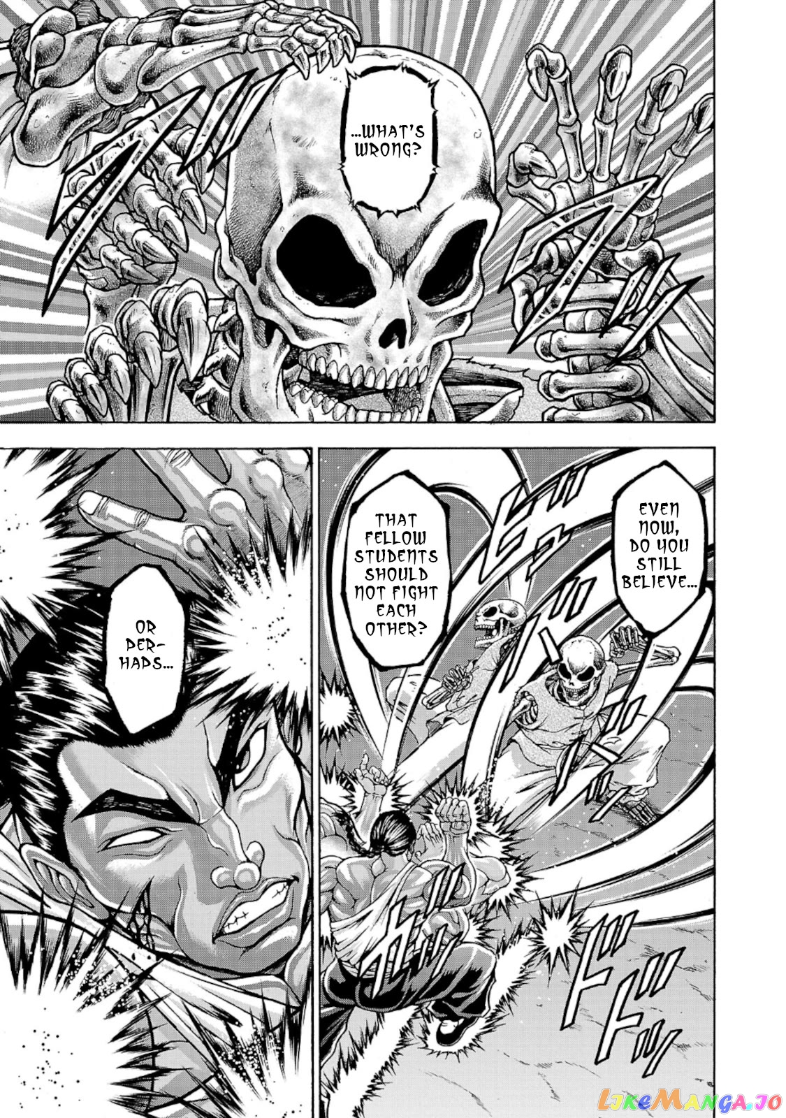 Baki Gaiden – Retsu Kaioh Isekai Tensei Shitemo Ikkō Kamawan! chapter 34 - page 5