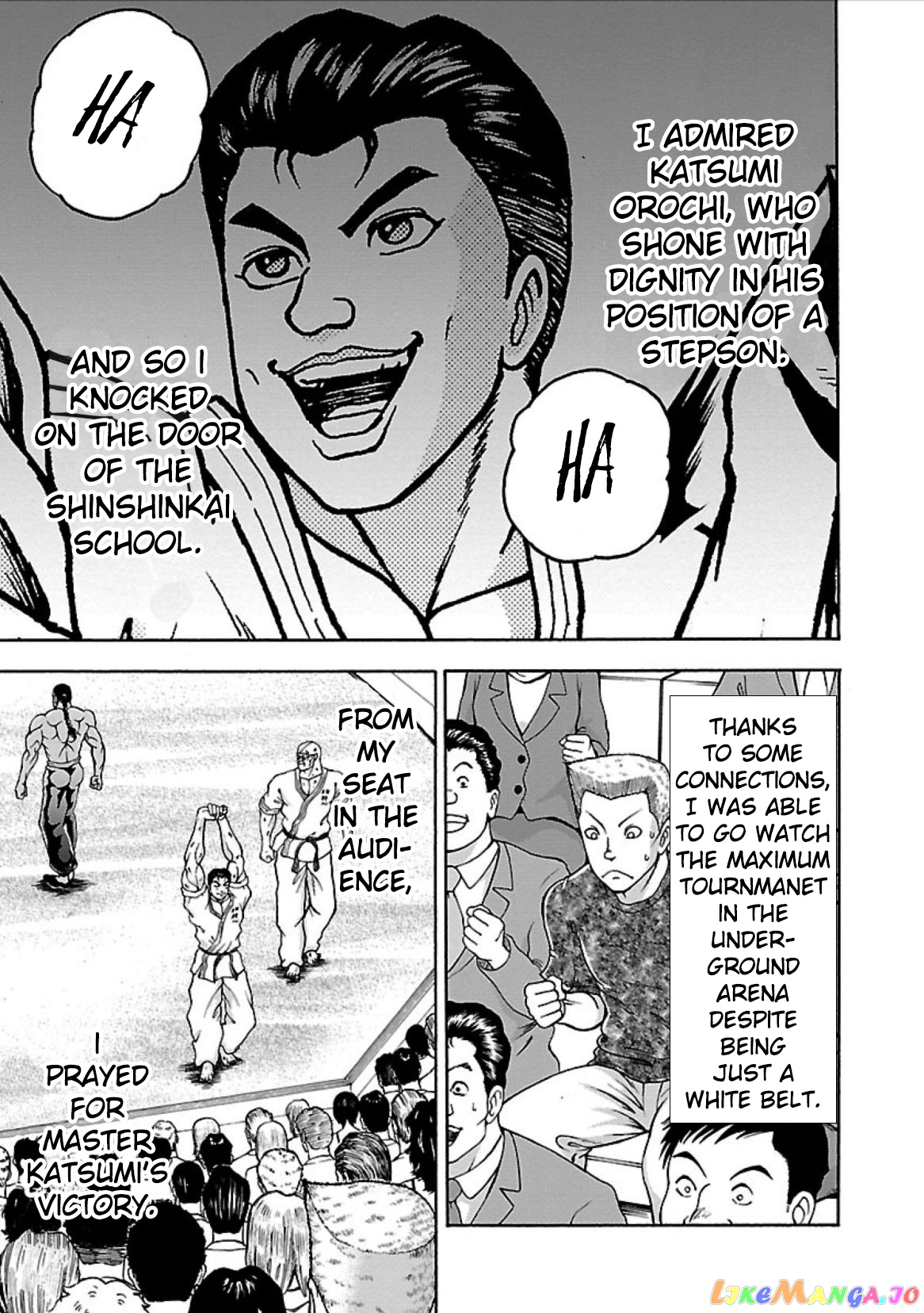 Baki Gaiden – Retsu Kaioh Isekai Tensei Shitemo Ikkō Kamawan! chapter 2 - page 12