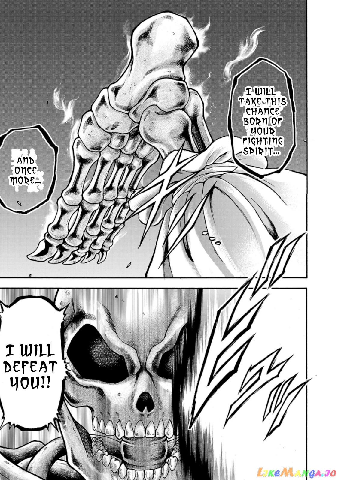 Baki Gaiden – Retsu Kaioh Isekai Tensei Shitemo Ikkō Kamawan! chapter 35 - page 14