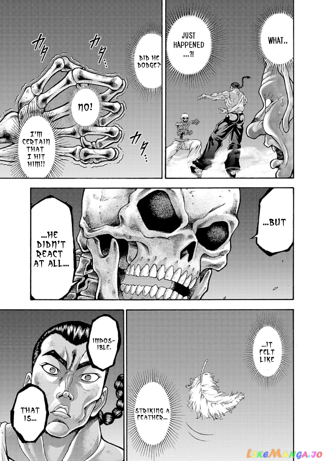 Baki Gaiden – Retsu Kaioh Isekai Tensei Shitemo Ikkō Kamawan! chapter 35 - page 8