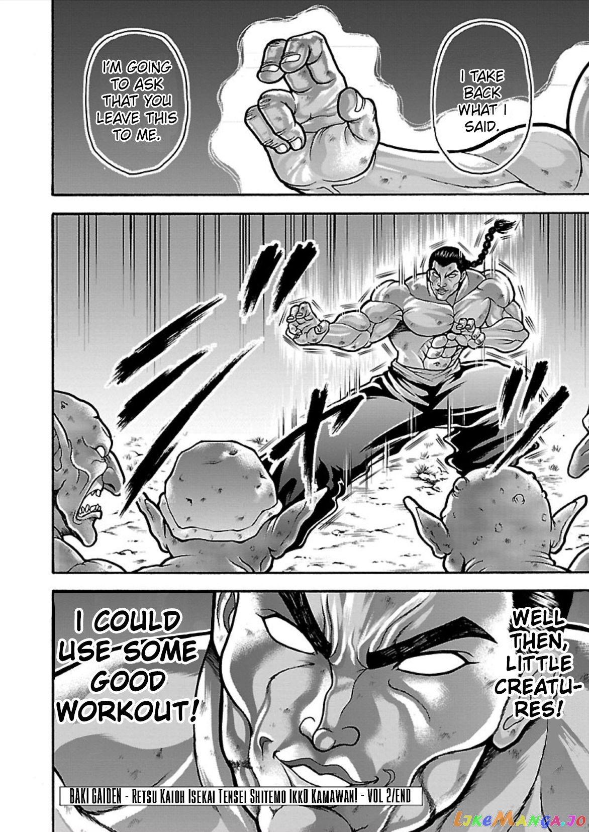 Baki Gaiden – Retsu Kaioh Isekai Tensei Shitemo Ikkō Kamawan! chapter 16 - page 17