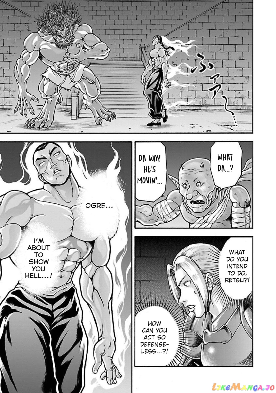 Baki Gaiden – Retsu Kaioh Isekai Tensei Shitemo Ikkō Kamawan! chapter 24 - page 5
