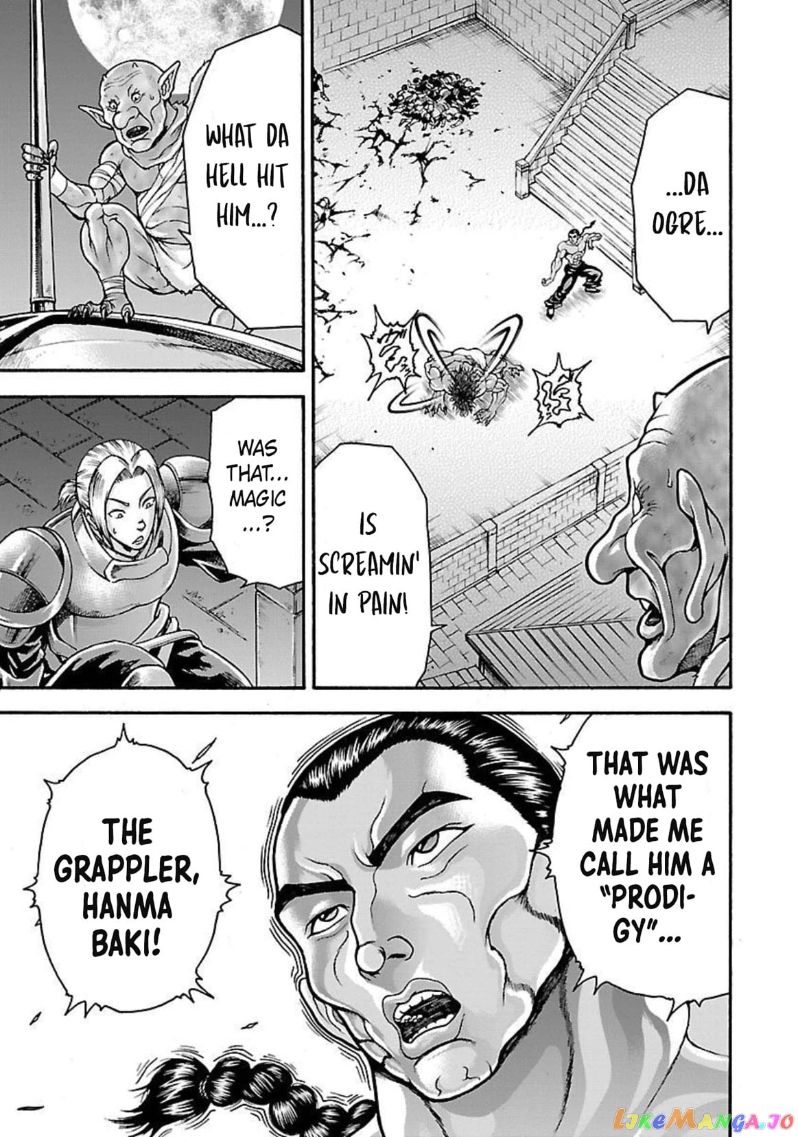Baki Gaiden – Retsu Kaioh Isekai Tensei Shitemo Ikkō Kamawan! chapter 24 - page 8