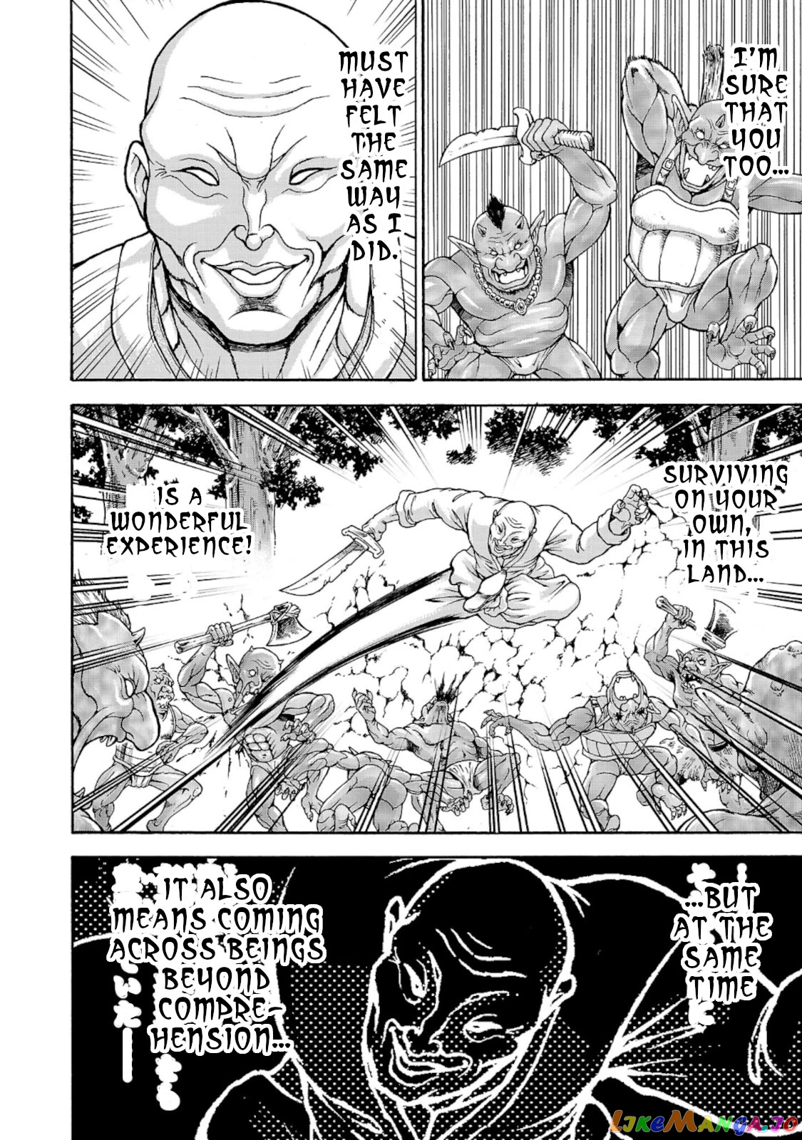 Baki Gaiden – Retsu Kaioh Isekai Tensei Shitemo Ikkō Kamawan! chapter 36 - page 6