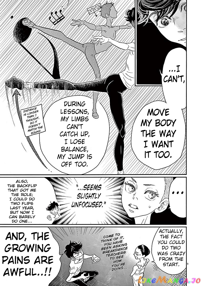 Dance Dance Danseur chapter 56 - page 9