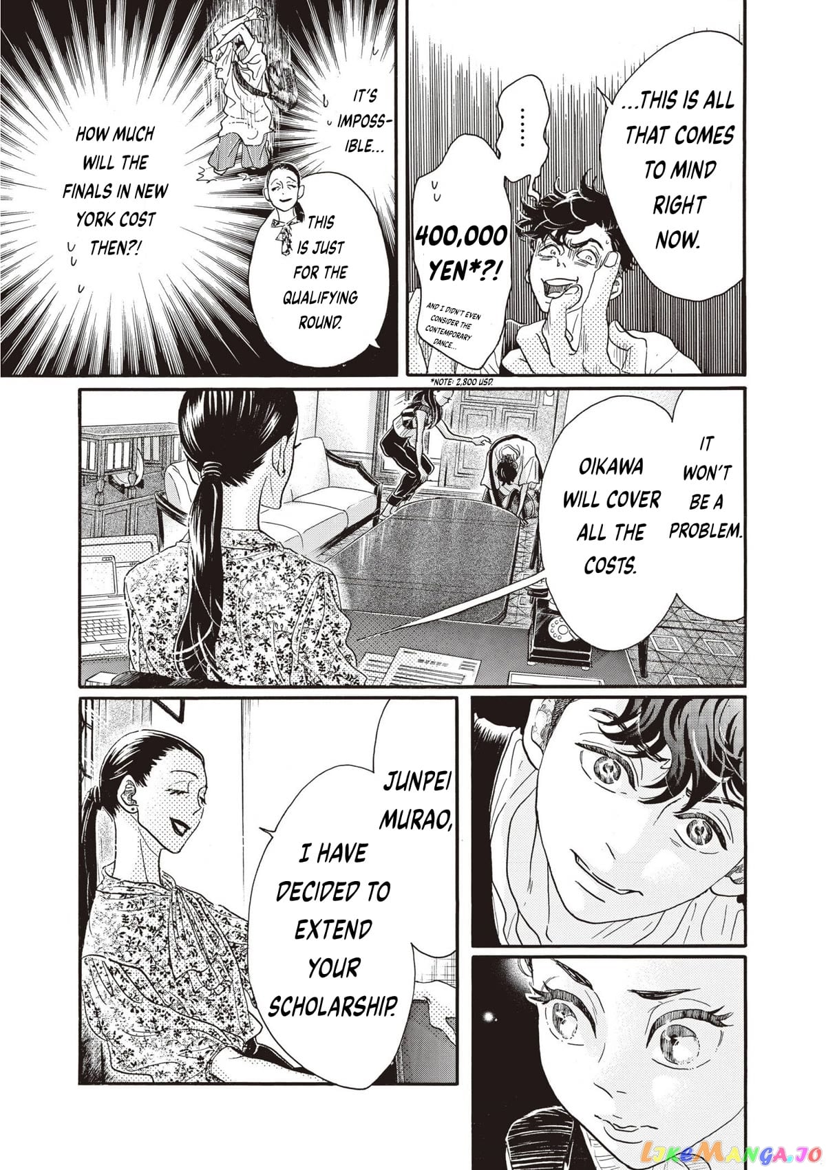 Dance Dance Danseur chapter 79 - page 22