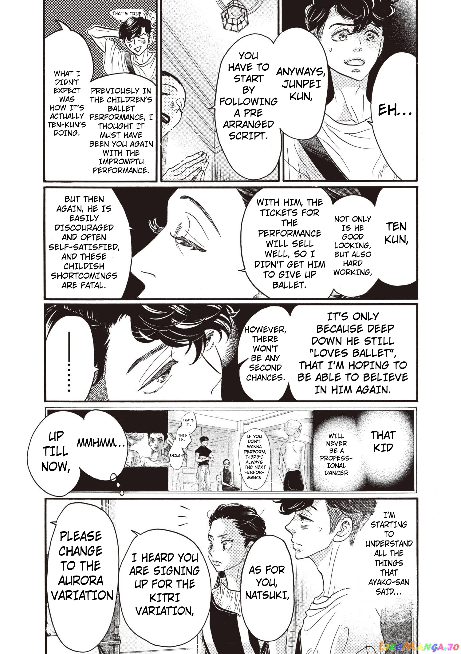 Dance Dance Danseur chapter 80 - page 10