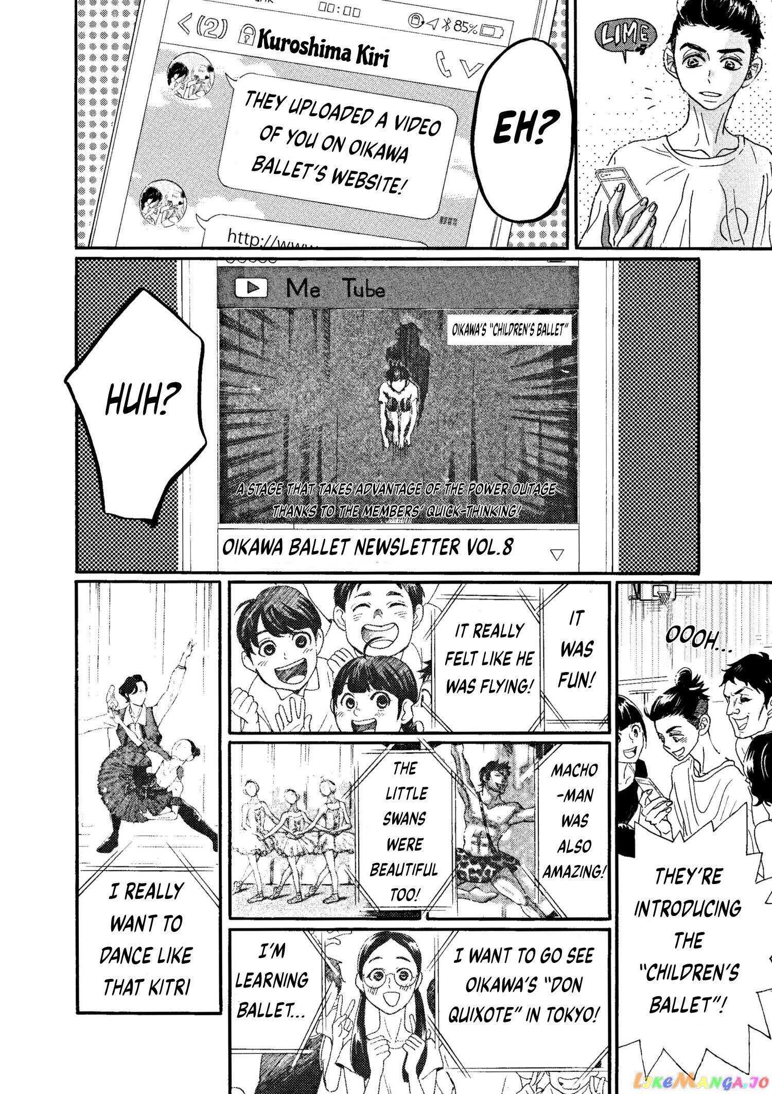 Dance Dance Danseur chapter 74 - page 10