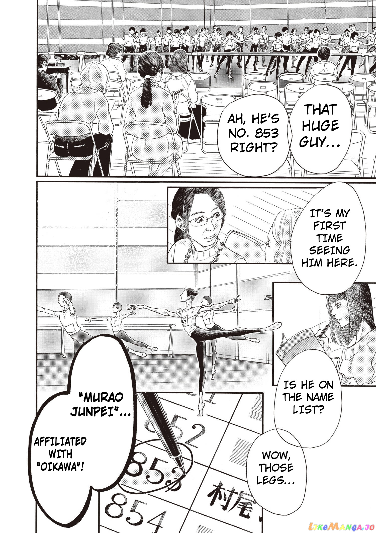 Dance Dance Danseur chapter 85 - page 2