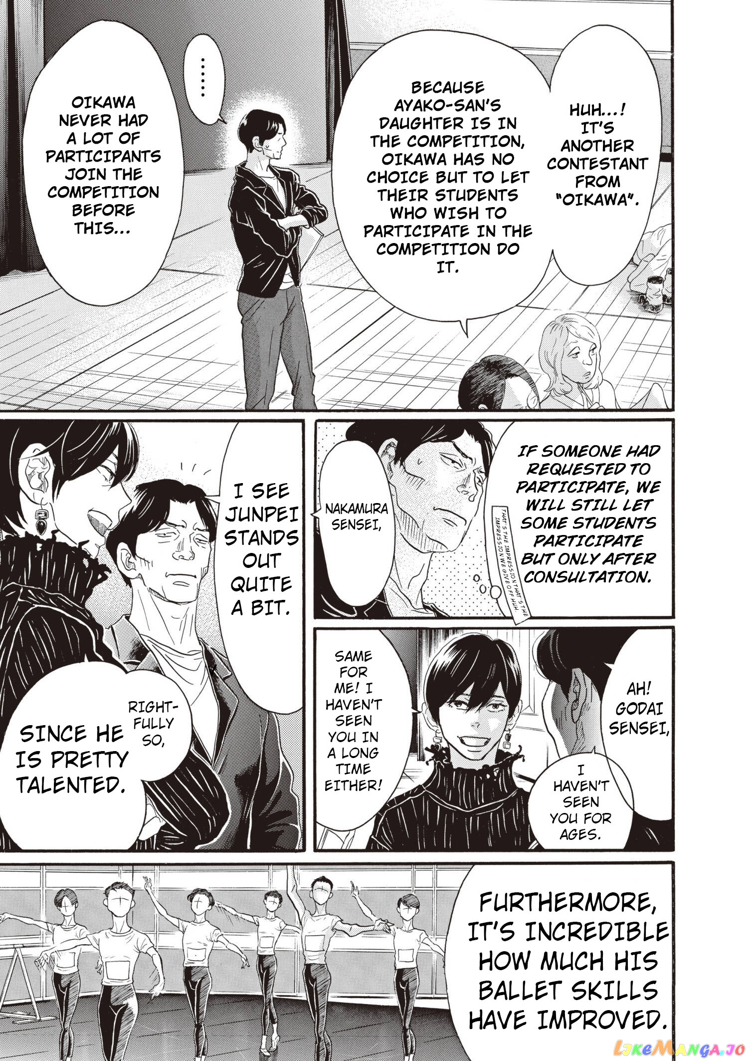 Dance Dance Danseur chapter 85 - page 3