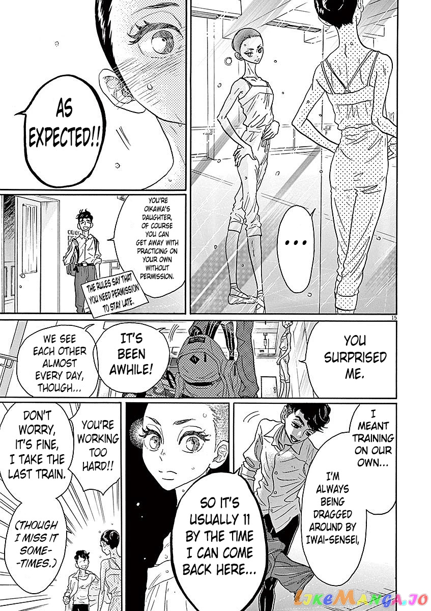 Dance Dance Danseur chapter 55 - page 15
