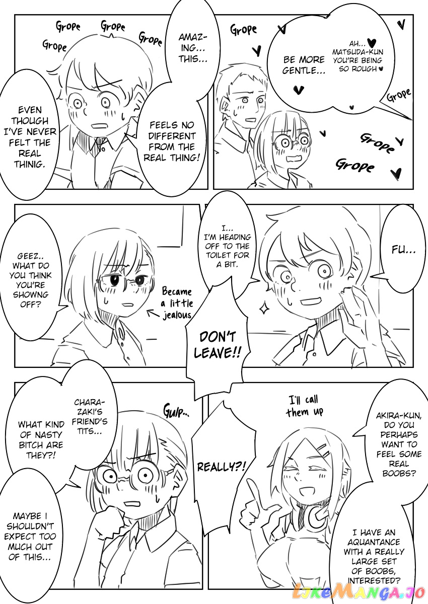Danshikou ni Dokusareta Otokonoko chapter 9 - page 4