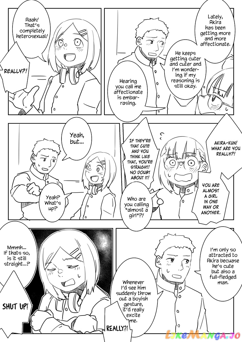 Danshikou ni Dokusareta Otokonoko chapter 19.5 - page 2