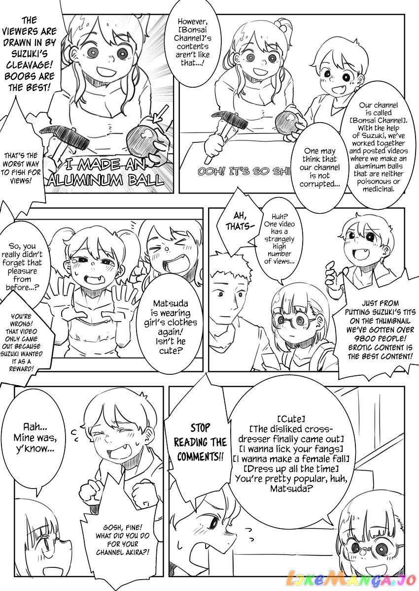 Danshikou ni Dokusareta Otokonoko chapter 20 - page 4