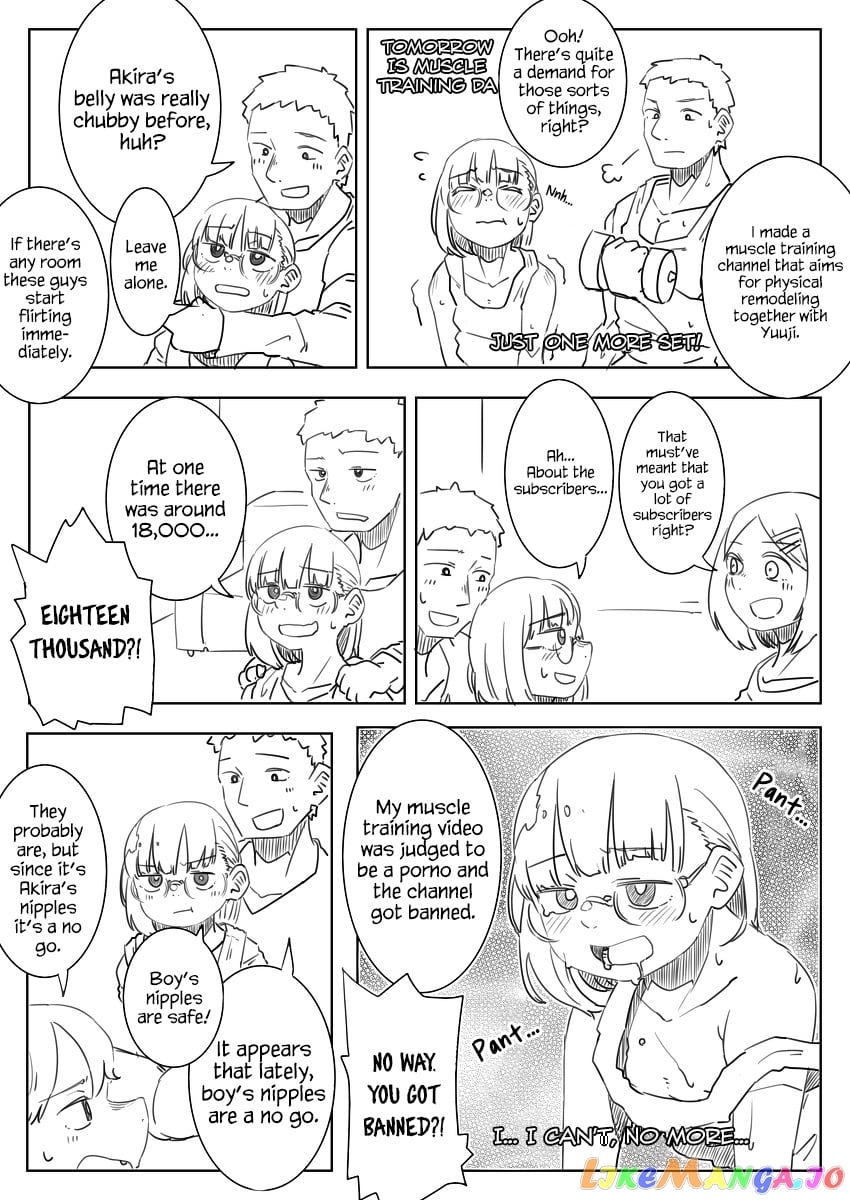 Danshikou ni Dokusareta Otokonoko chapter 20 - page 5