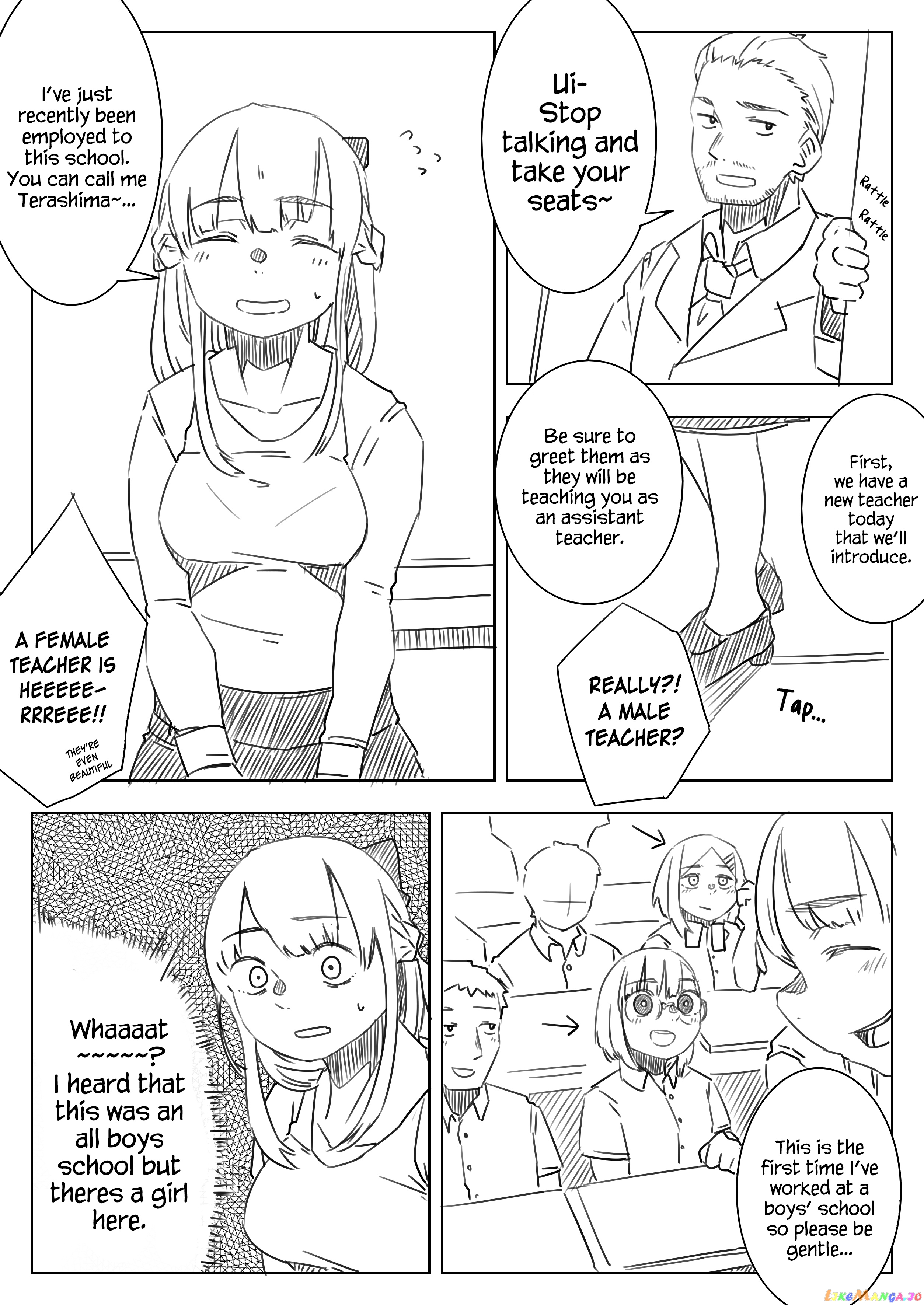 Danshikou ni Dokusareta Otokonoko chapter 23 - page 1