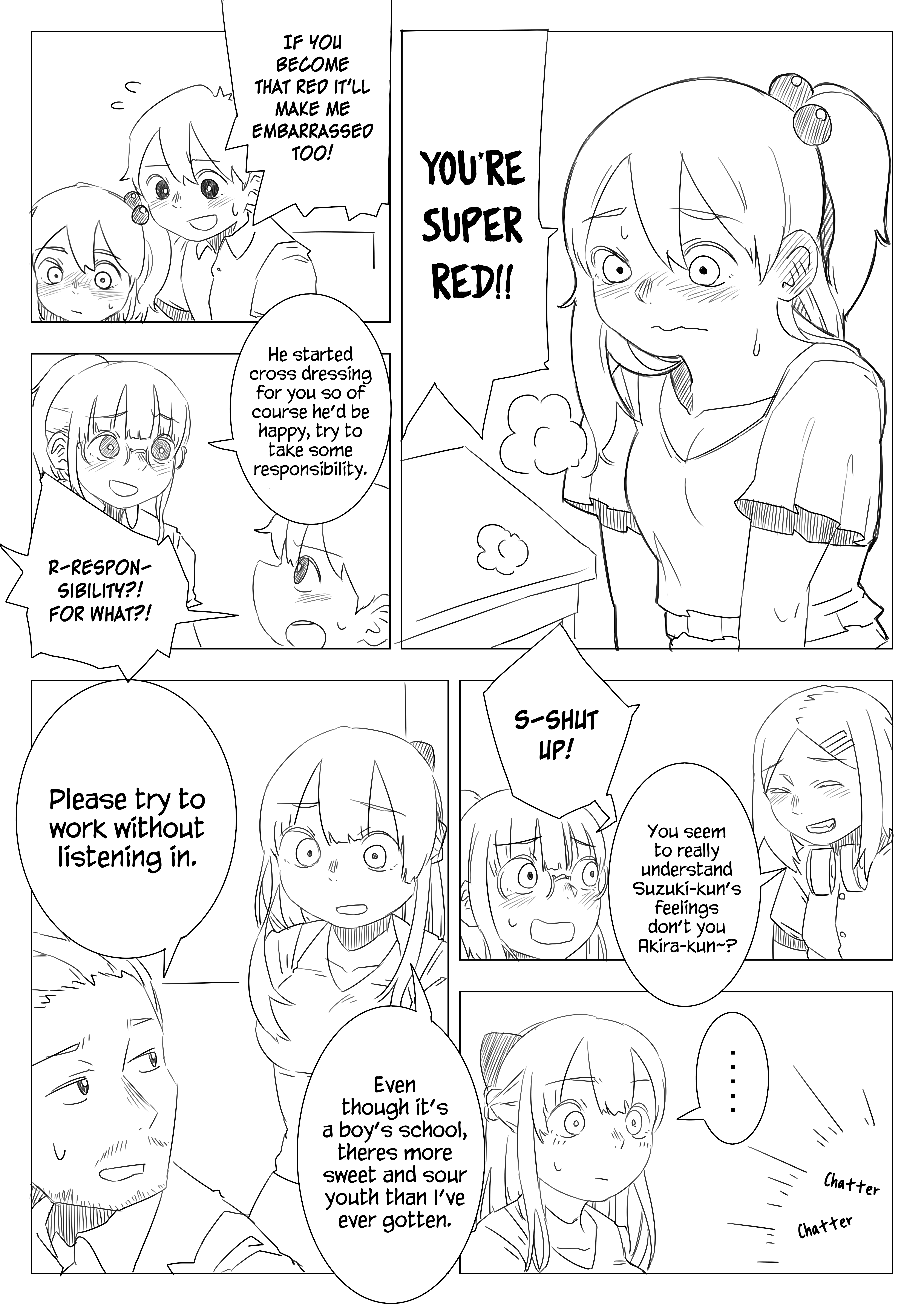 Danshikou ni Dokusareta Otokonoko chapter 24 - page 4