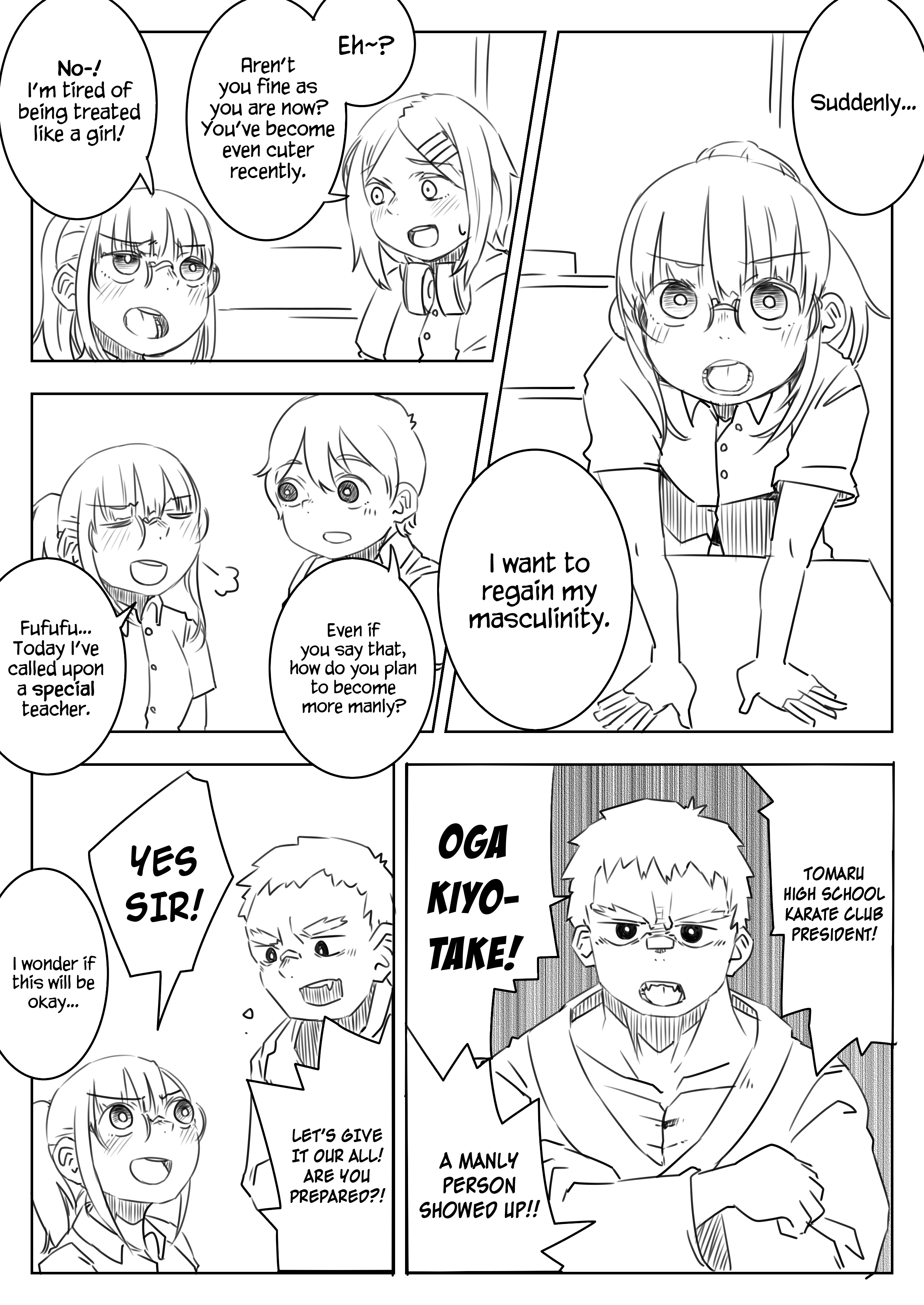 Danshikou ni Dokusareta Otokonoko chapter 27 - page 1
