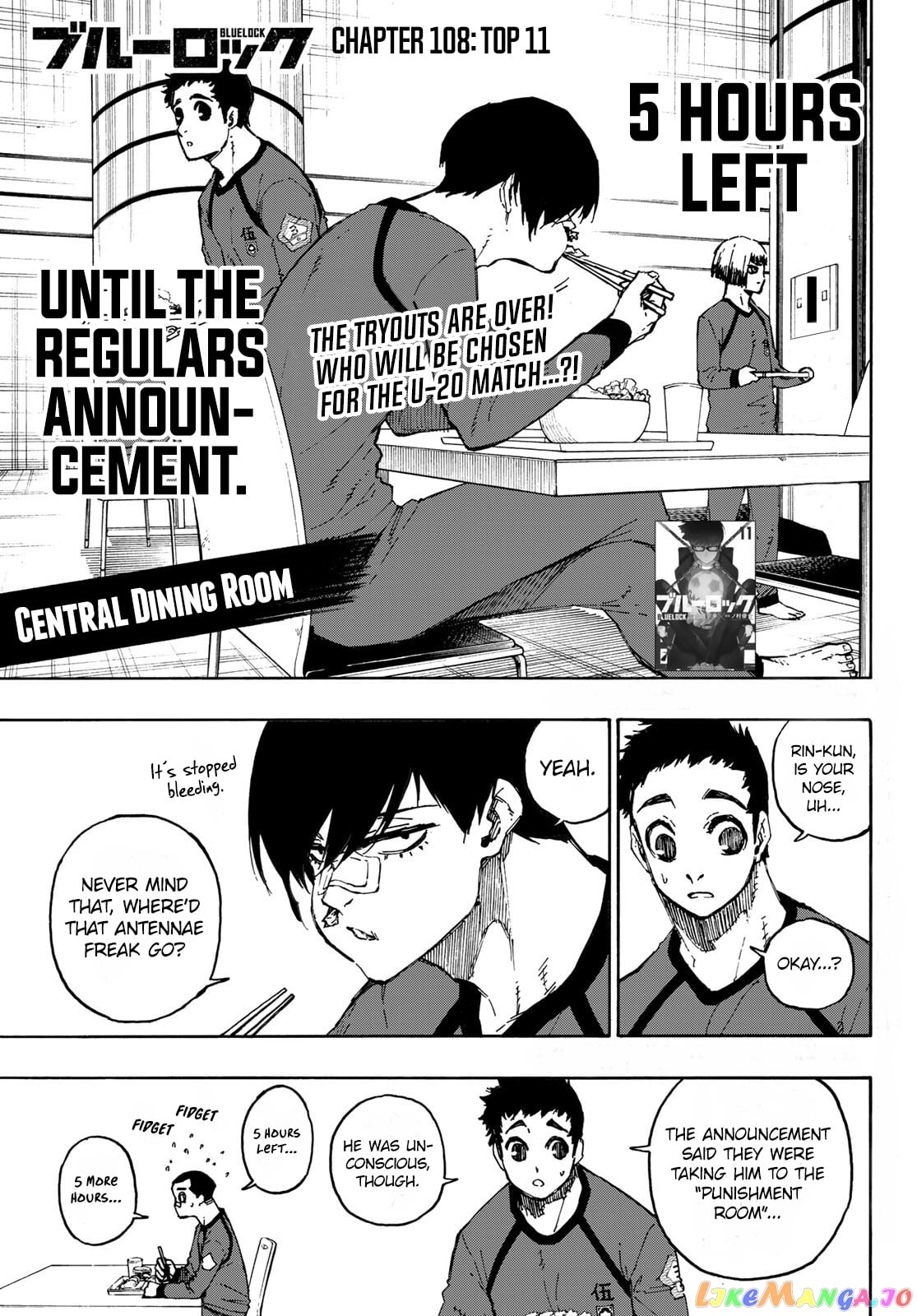 Blue Lock chapter 108 - page 1