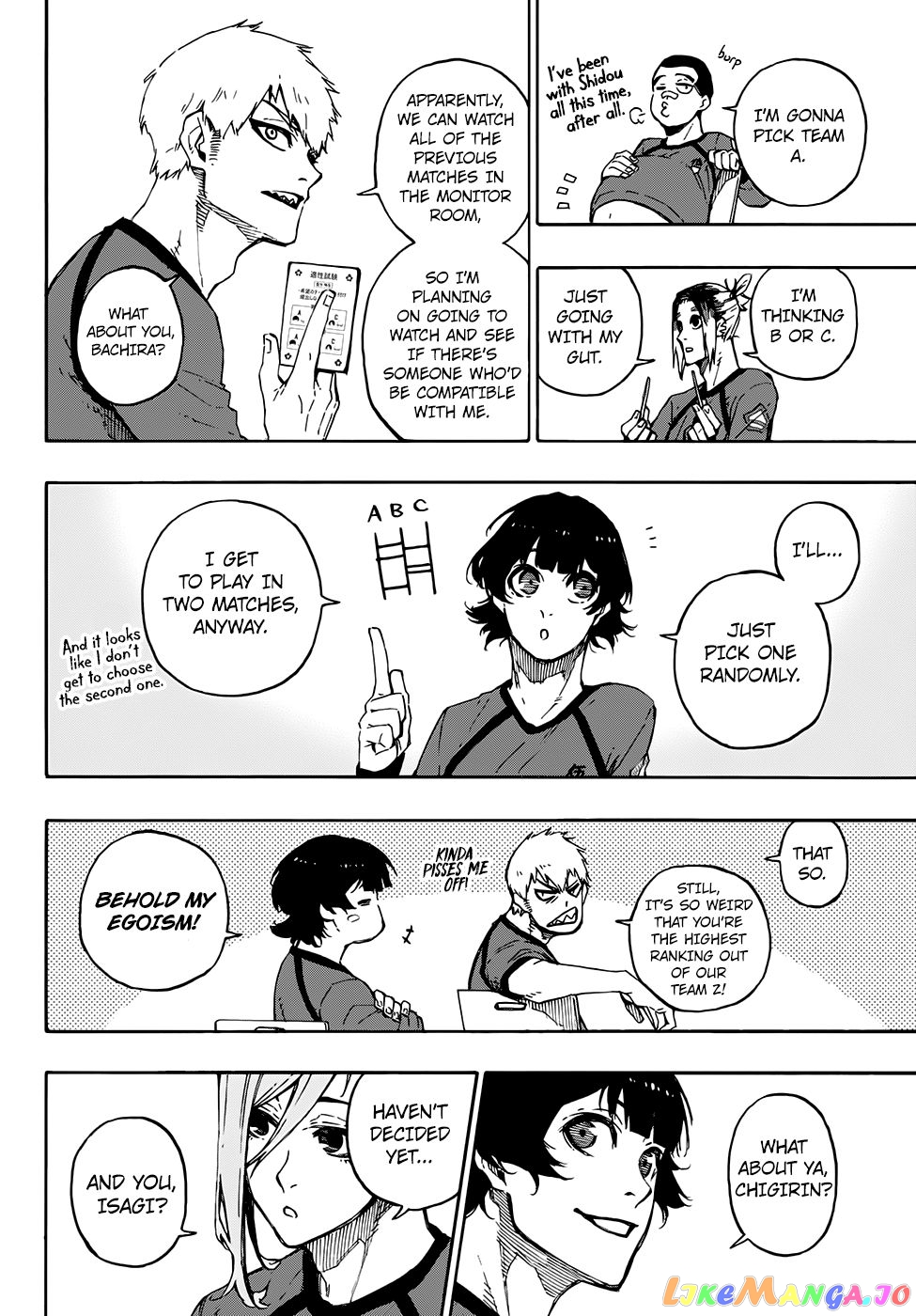Blue Lock chapter 96 - page 4