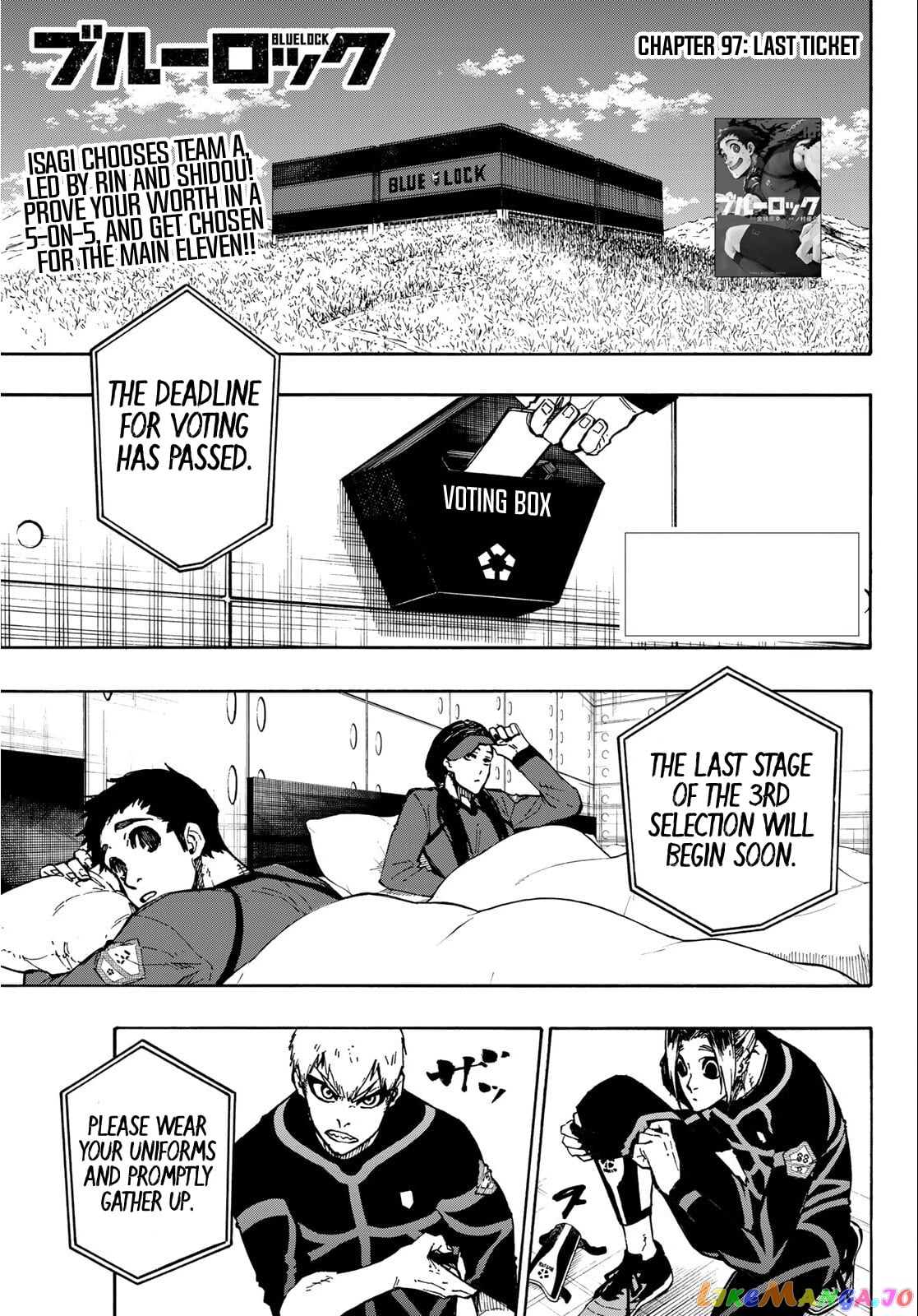 Blue Lock chapter 97 - page 1