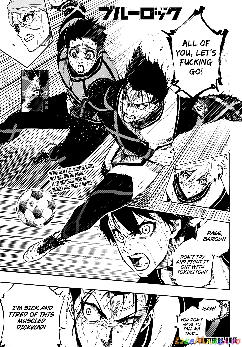 Blue Lock chapter 83 - page 1