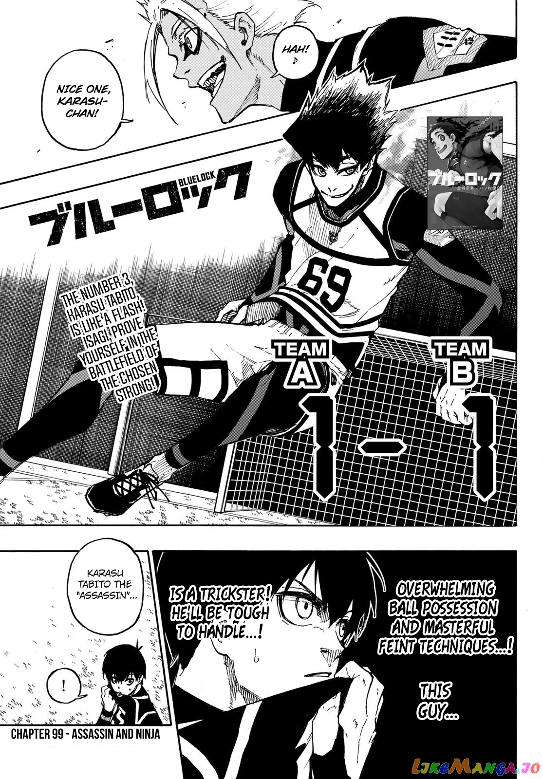 Blue Lock chapter 99 - page 1