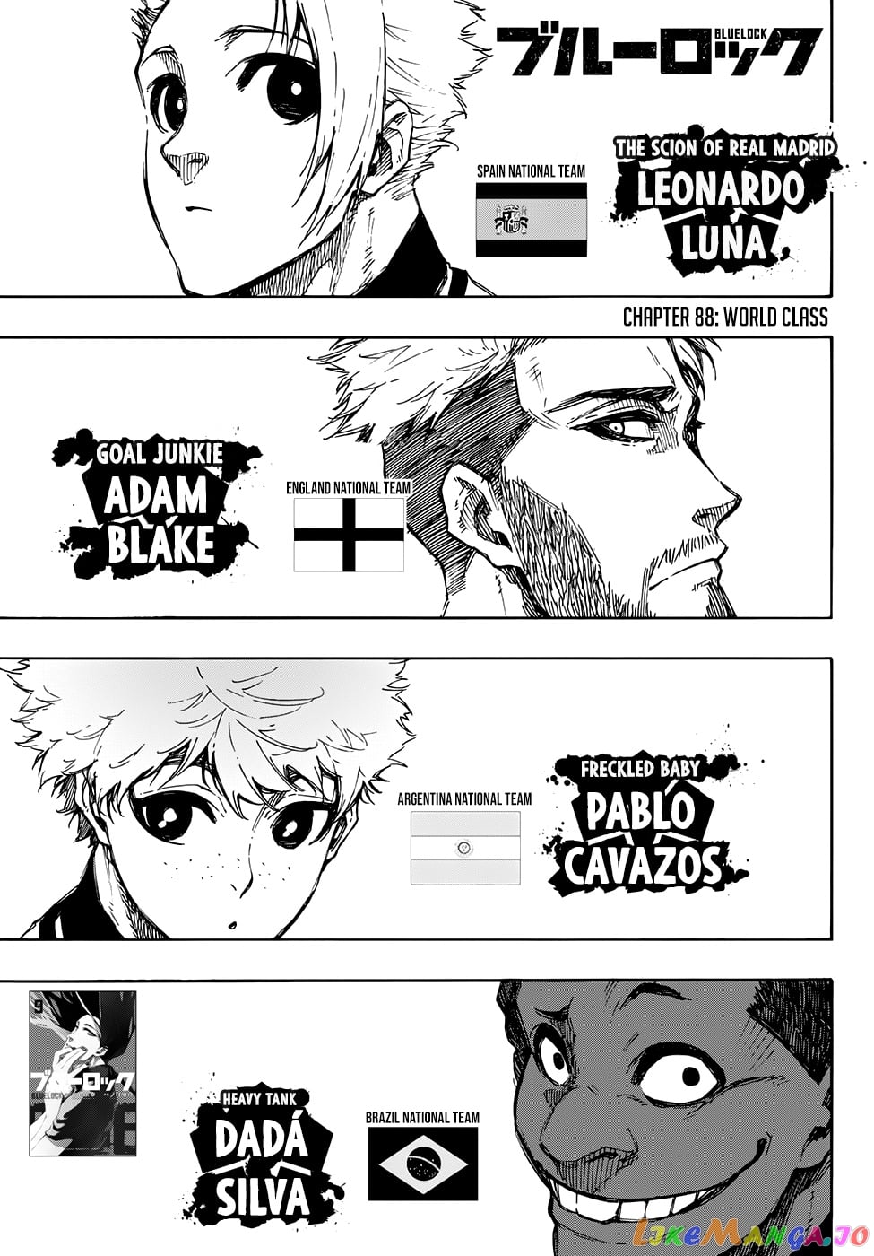 Blue Lock chapter 88 - page 1