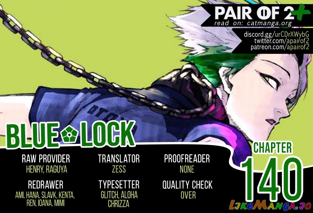 Blue Lock chapter 140 - page 1