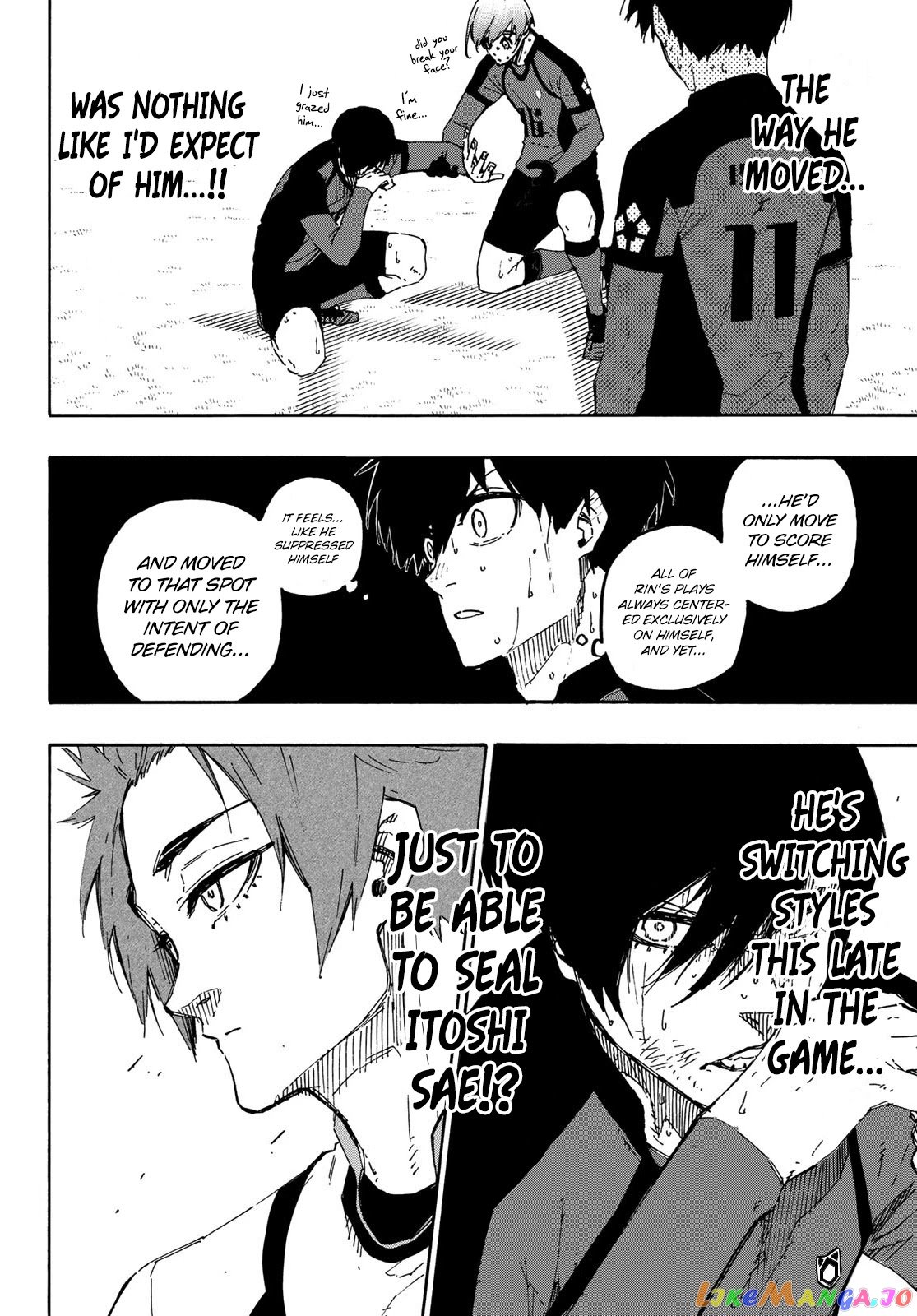 Blue Lock chapter 140 - page 14