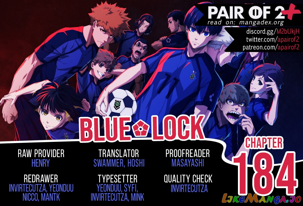 Blue Lock chapter 184 - page 1
